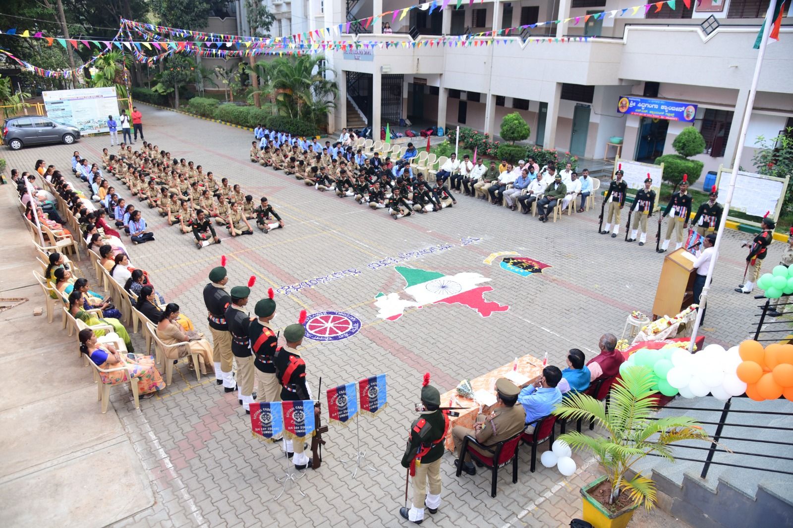 Celeberation of Republic Day on 26-01-2024