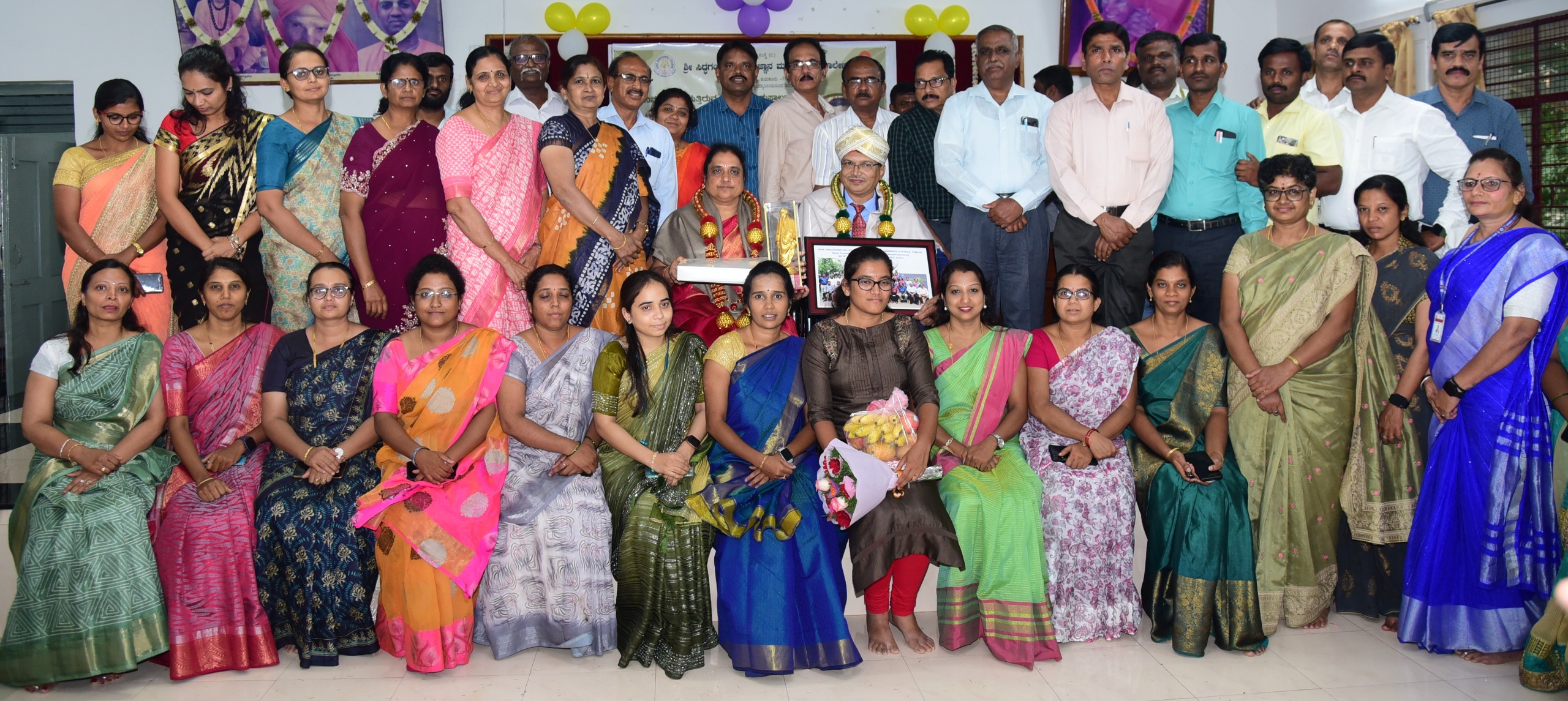 Farewell Function for Dr.H.P.Veerabhadraswamy